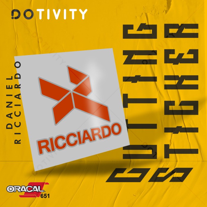 Cutting Sticker F1 DRIVER - DANIEL RICCIARDO V2 | Shopee Malaysia