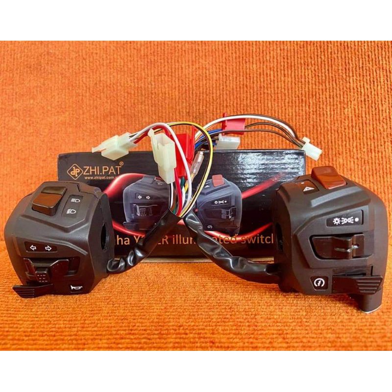 Ready Stock ‼️ Yamaha Y15zr Illuminated Switch ‼️ Zhi Pat 🆕 Shopee