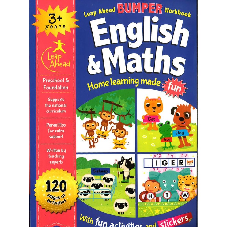 Leap Ahead Bumper Workbook: English And Maths 5+ - Libreria - Foto 8