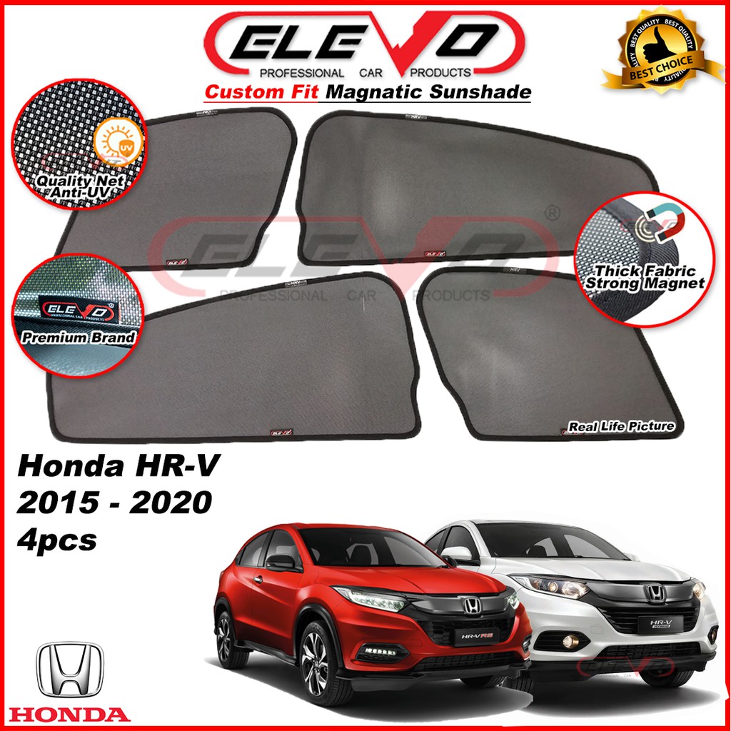 Elevo Honda Hrv Hr V To Magnetic Custom Fit Sunshade Magnet