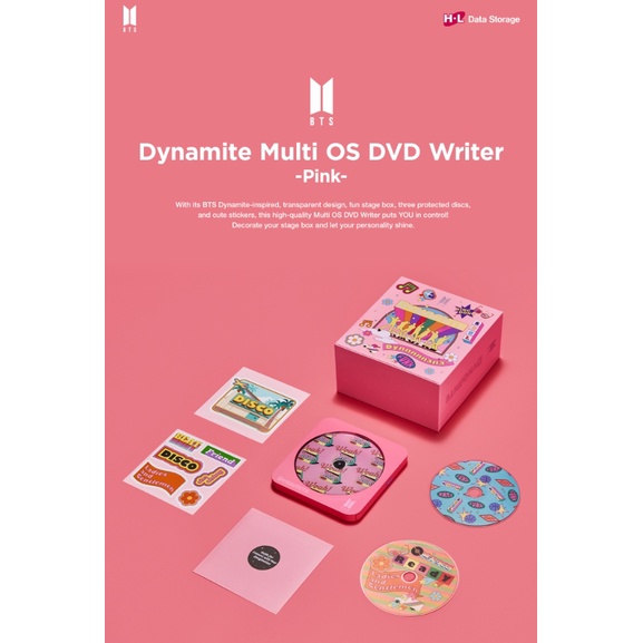 BTS Dynamite Multi store OS DVD Writer/Player