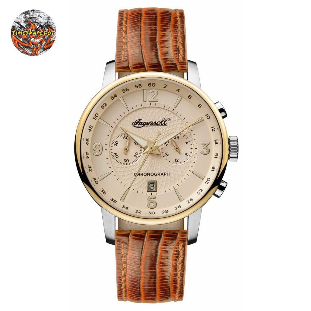 Ingersoll I00603 The Grafton Quartz Chronograph Shopee Malaysia