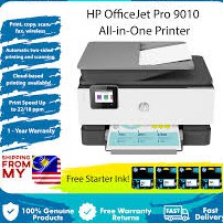 HP OfficeJet Pro 9010 All-in-One Wireless Printer, Print, Copy