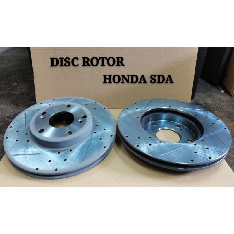 **1 PAIR** **SEPASANG**SPORT DISC ROTOR HONDA ACCORD SDA 2002-2007 ...