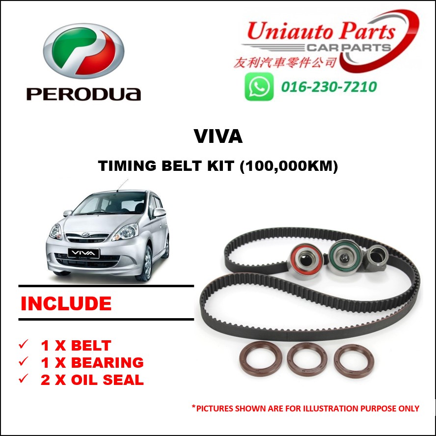 PERODUA VIVA TIMING BELT KIT Shopee Malaysia