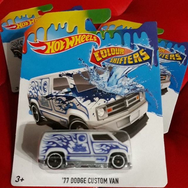 TREASURE HUNT HOT WHEELS 77 DODGE CUSTOM VAN COLOUR SHIFTERS Shopee Malaysia