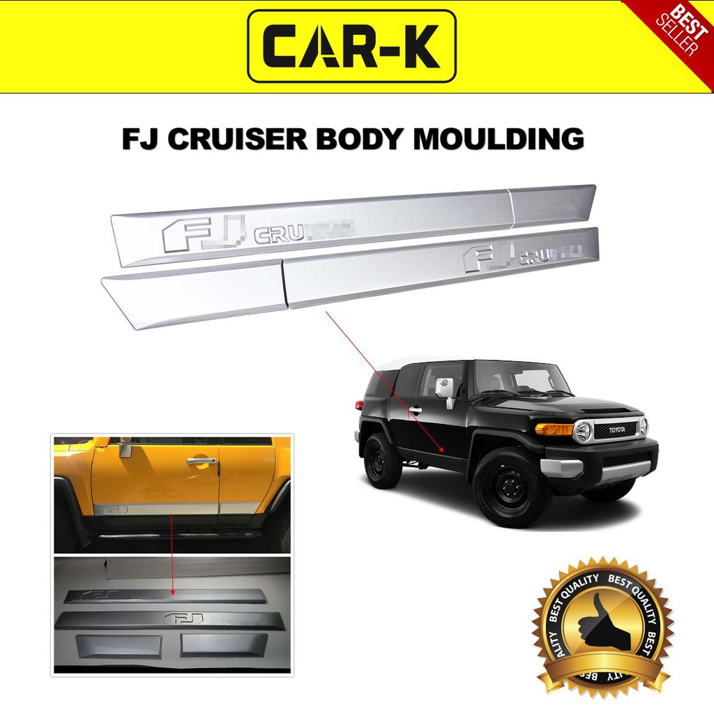 [READY STOCK] TOYOTA FJ CRUISER DOOR MOULDING / Body Plating / Body