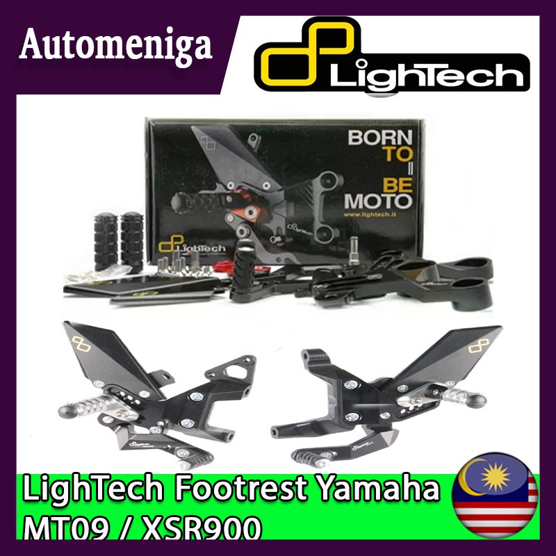 LighTech Footrest MT09 MT09 TRACER XSR900 13 Adjustable Rearset