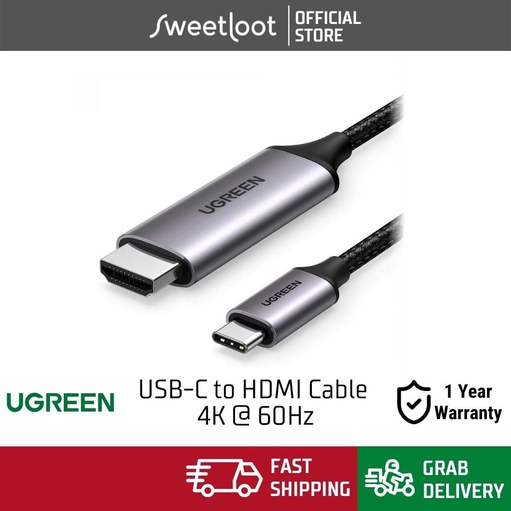 Cable Usb-c a Hdmi 4K@60hz, 2 Metros