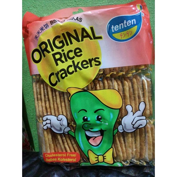 TEN TEN ORIGINAL RICE CRACKERS / BISKUT BERAS / HALAL / CHILDHOOD RM
