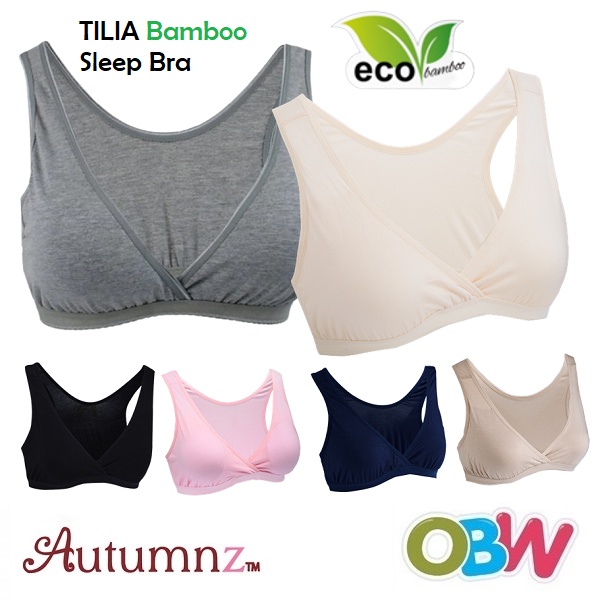 Autumnz TILIA Bamboo Sleep Bra*w removable cup padding* Shopee Malaysia