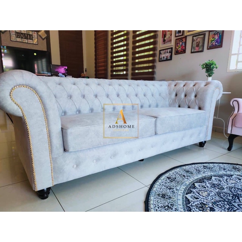 CHESTERFIELD ALBERT / SOFA CHESTERFIELD / CHESTERFIELD KILANG Shopee