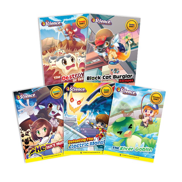 The Science Inquirer Series Level 1 Issue 1 to 5 | Shopee Malaysia