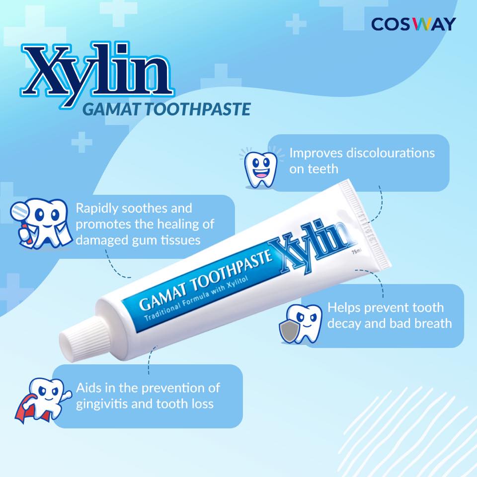 Cosway Xylin Gamat Toothpaste (75ml) | Shopee Malaysia