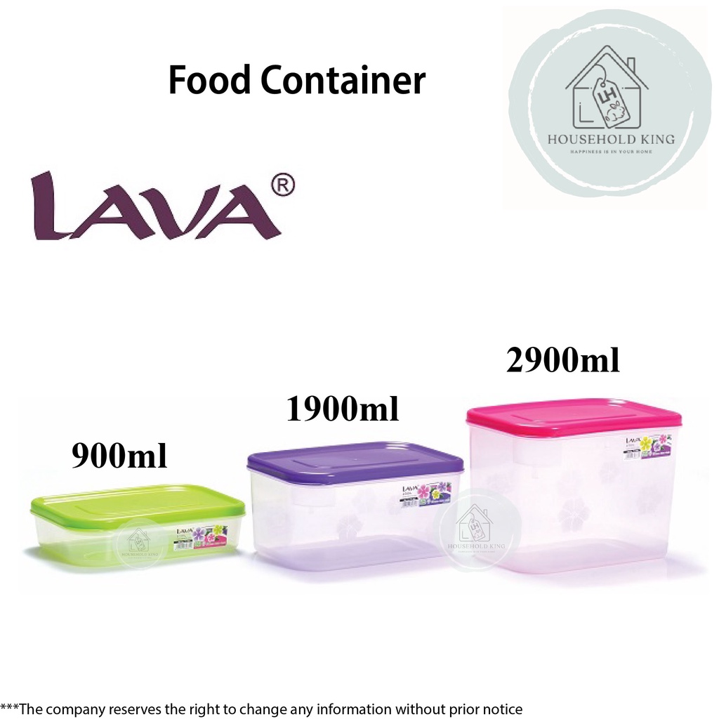 LAVA Multipurpose Container / Bekas / Tupperware / Food Container ...