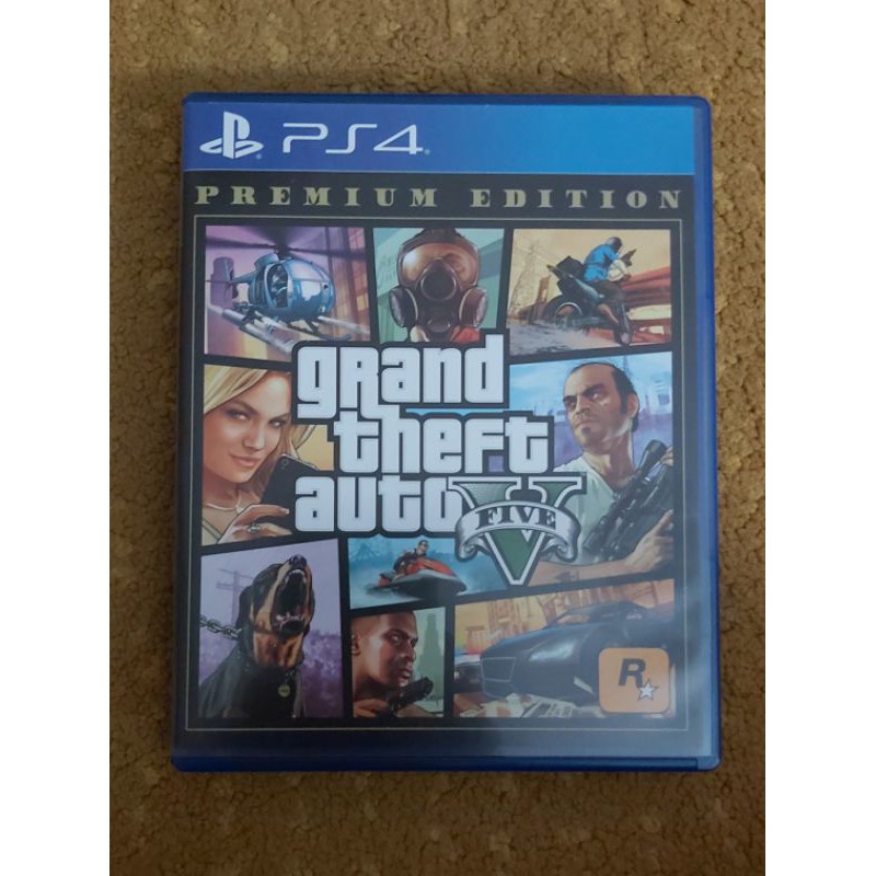 (PS4) Grand Theft Auto V Premium Edition | GTAV | GTA 5 (ENG) *Original ...