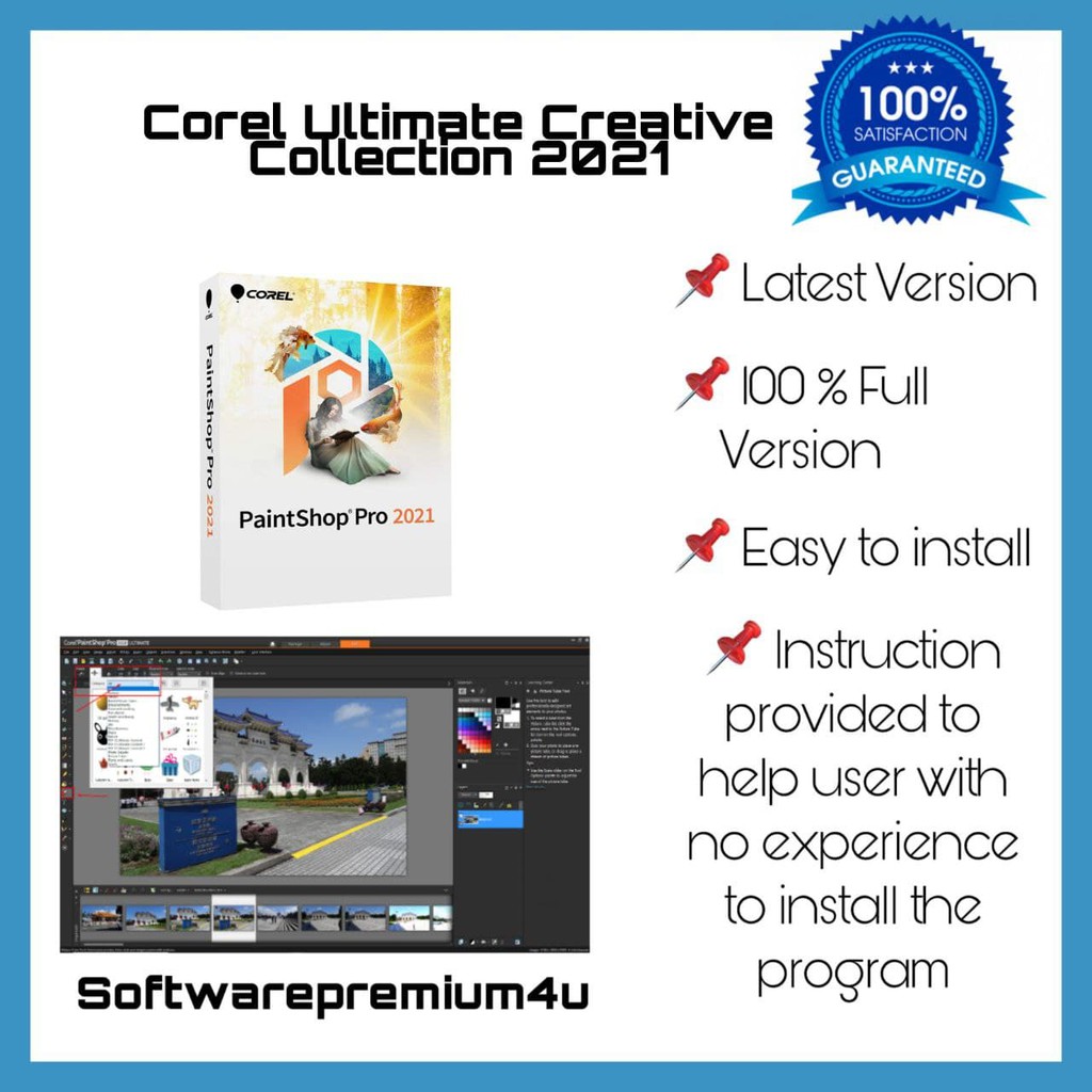 Corel Pro 2021 Ultimate Shopee Malaysia