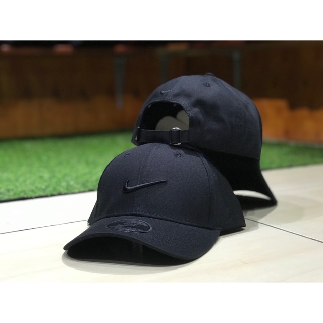 Nike cap all black online