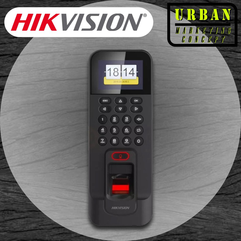 Hikvision [DSK1T804EF] Door Access & Attendance Fingerprint & Card