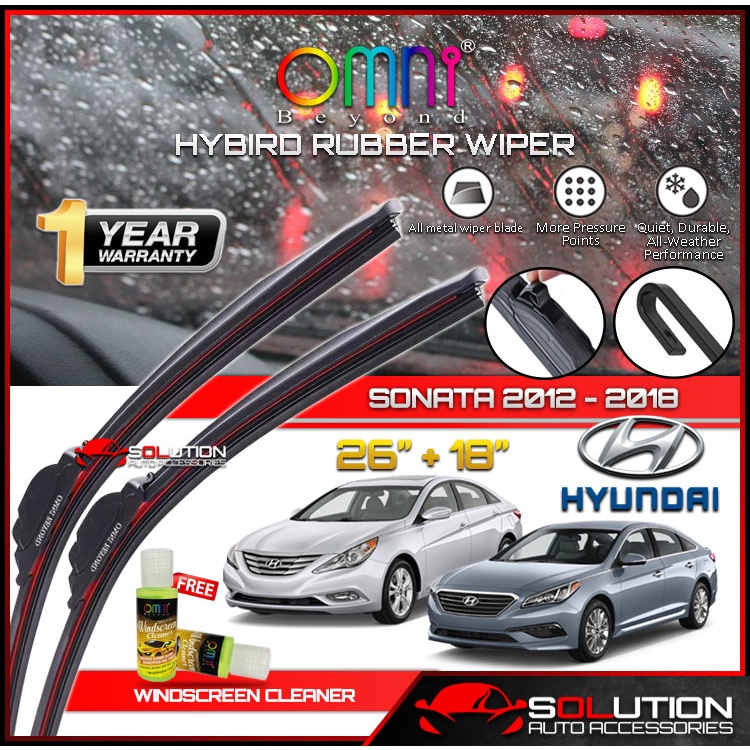 Hyundai Sonata YF 2010 2014 , 2015 2018 Omni Beyond HYBIRD Rubber