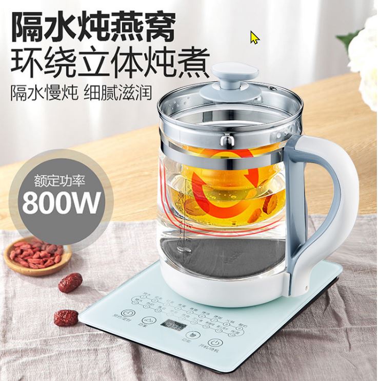 1.8L Health Pot Mini with Stew Pot Filter Egg Tray Malaysia Plug ...