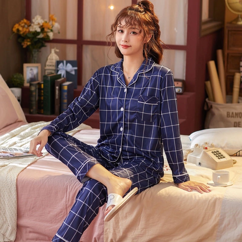 Pyjamas Women Pajamas Baju Tidur Perempuan Lingerie Nightwear Sleepwear ...