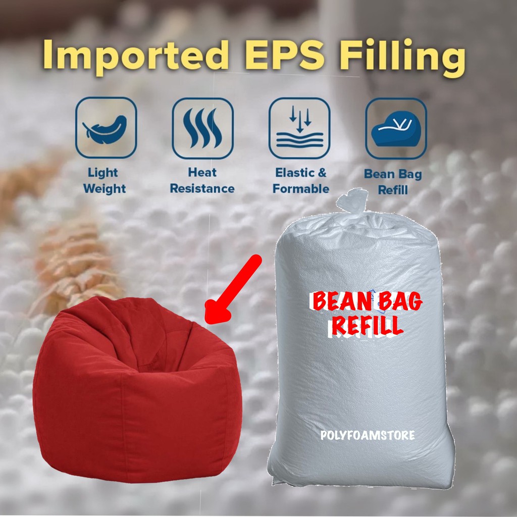 [ MALAYSIA READY STOCK ] 2KG BEAN BAG REFILL FILLING/ BIJI KABUS/ ISI ...