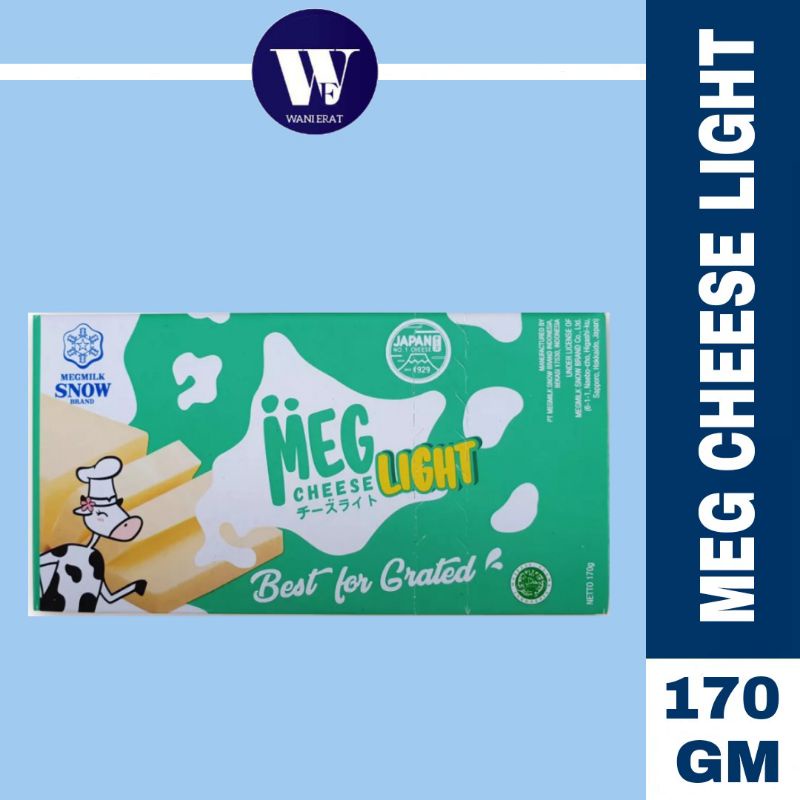 [170GM] MEG CHEESE LIGHT | CHEESE MEG | CHEDDAR CHEESE | Shopee Malaysia