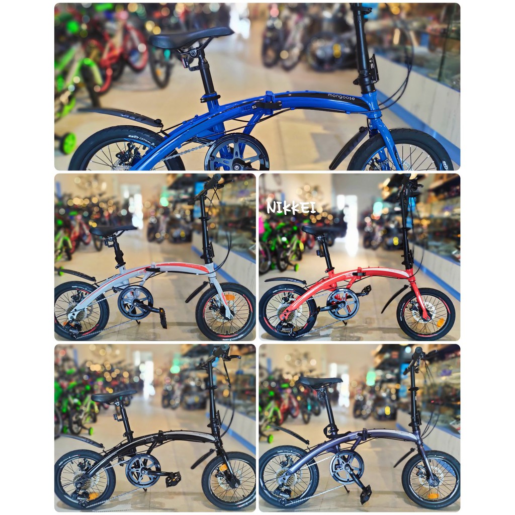 Mongoose folding bike 16 new arrivals