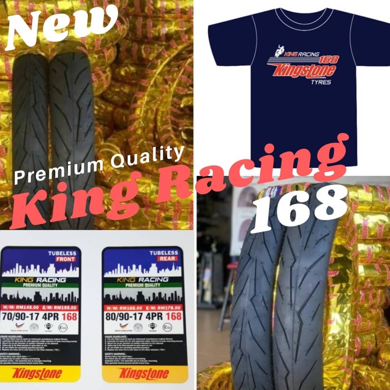 PIRELLI DIABLO ROSSO KINGSTONE KING RACING 168 VERSION SOFT COMPOUND