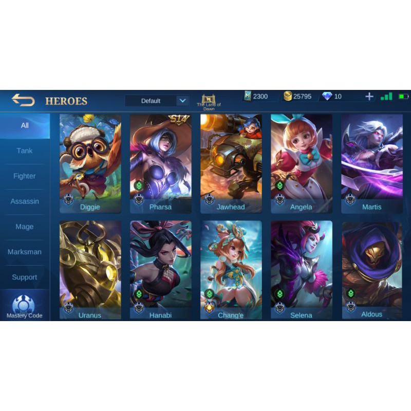 ACCOUNT MOBILE LEGENDS Shopee Malaysia