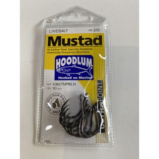 Mustad - Hoodlum 10827NPBLN, Fishing Hook