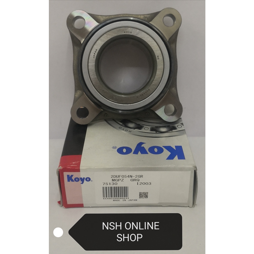 Front Wheel Bearing (100% KOYO JAPAN) for Toyota Hilux KUN25 KUN26 ...