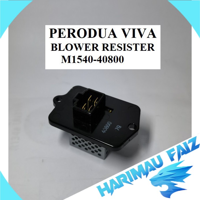 ORIGINAL PERODUA VIVA BLOWER RESISTER / BLOWER MOTOR SPEED CONTROL AIR
