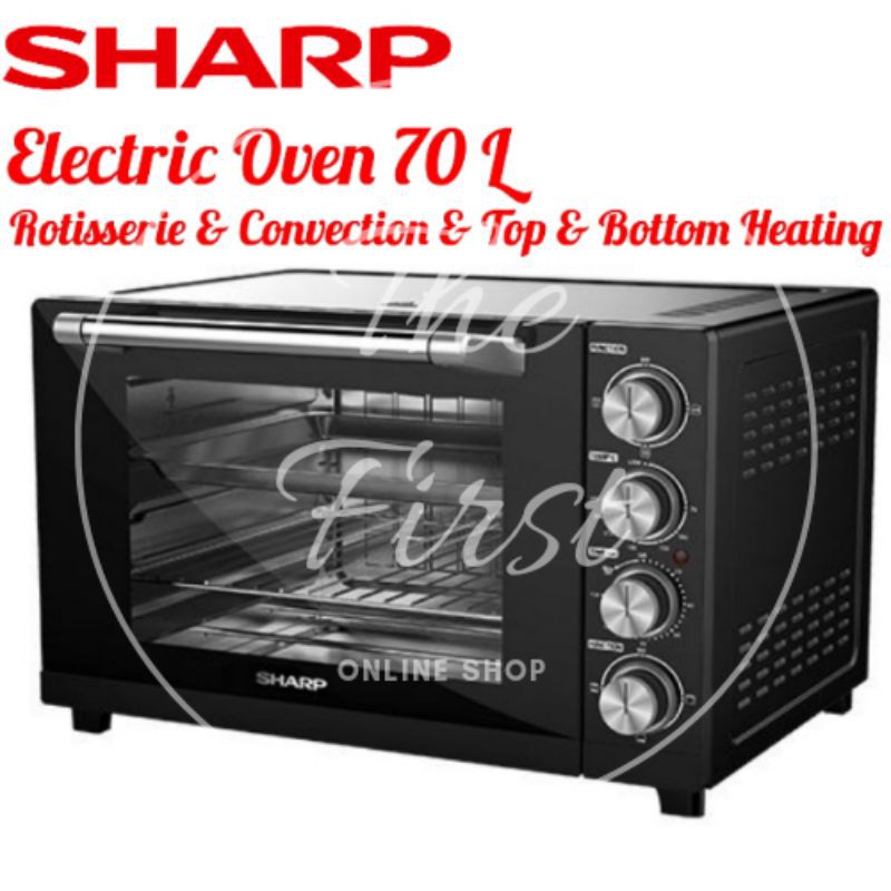 SHARP ELECTRIC OVEN 42L 70L EO429RTBK EO709RTBK | Shopee Malaysia