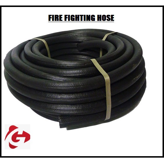 [Bomba] 1" x 30meters Per Roll Fire Fighting Hose (Black Colour