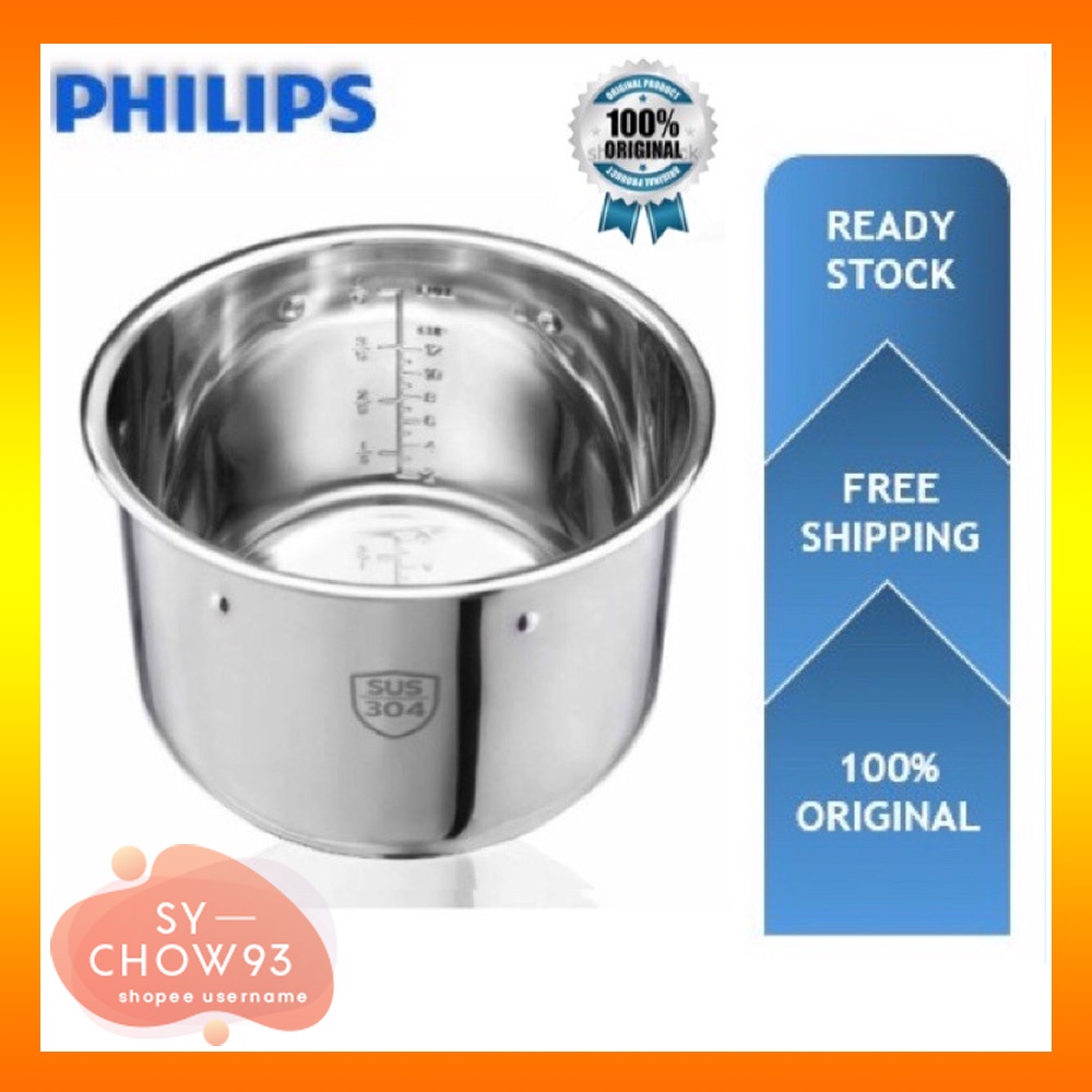 Philips pressure cooker discount stainless steel pot