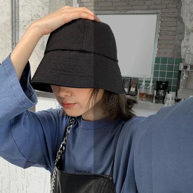 Hat Bucket Suitable for Big Head and round Face Bucket Hat Spring and