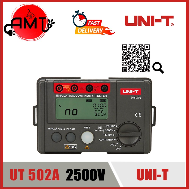 UNI-T UT502A Insulation Resistance Tester | Shopee Malaysia