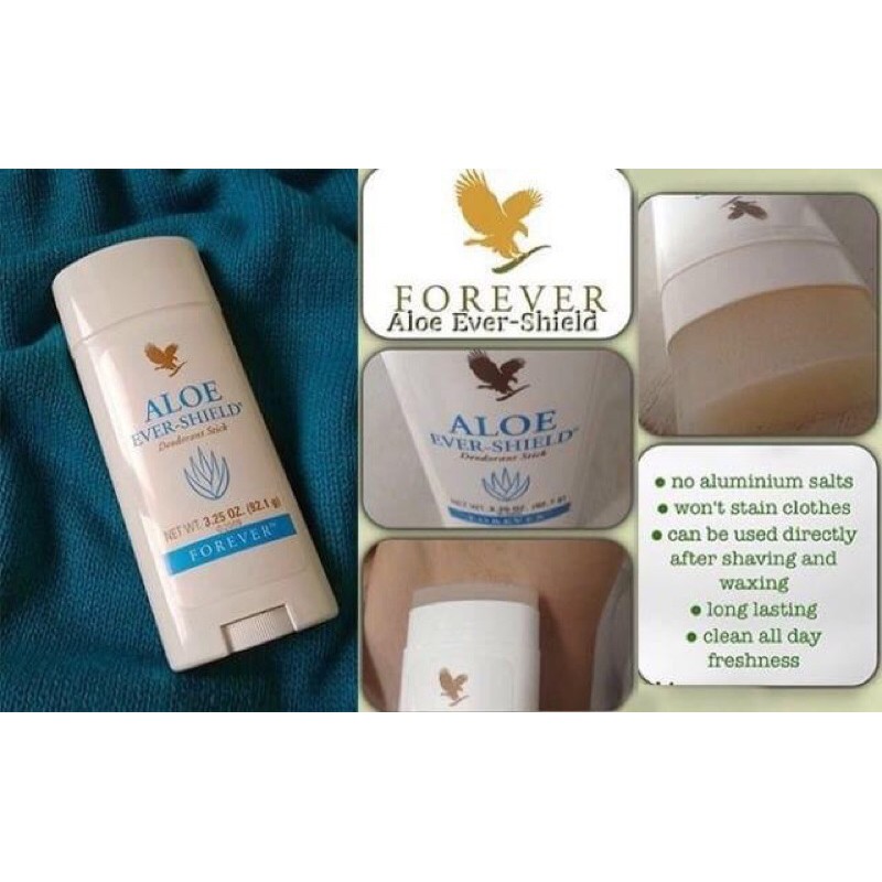 Aloe Ever Shield Deodorant Stick Forever Living (FREE  ) | Shopee Malaysia