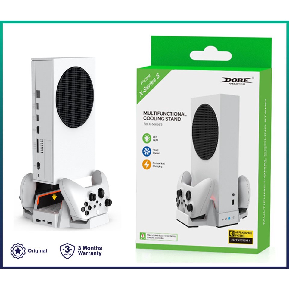 Xbox Series S Multifunctional Cooling Rechargeable battery Stand Dobe