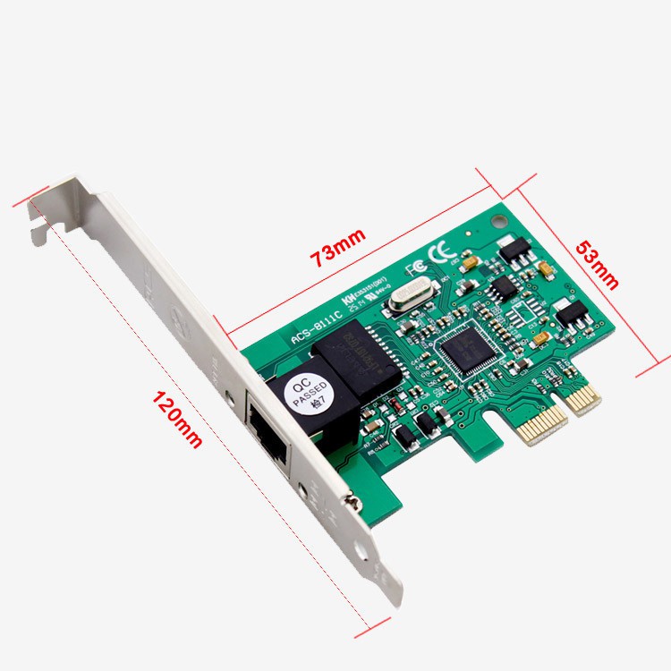 10/100/1000Mbps Gigabit Ethernet LAN PCI Express PCI e Network ...