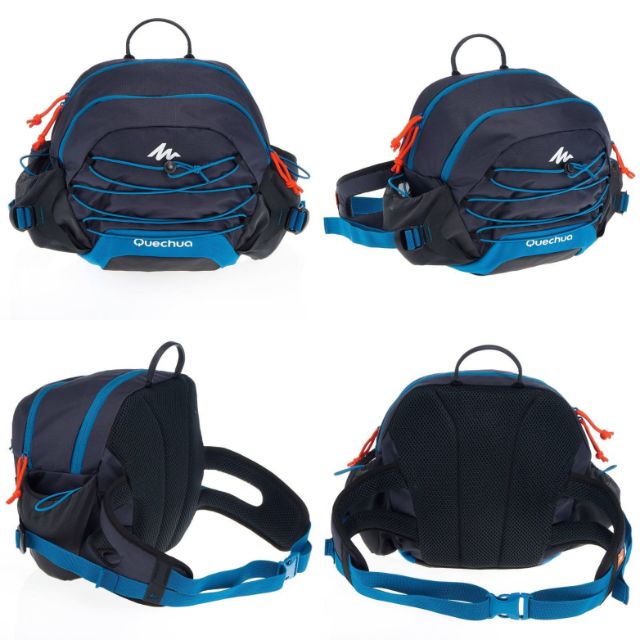 QUECHUA LARGE FORMAT WAIST BAG 10L COMFORT ACCESSIBILITY AND SAFETY. Shopee Malaysia