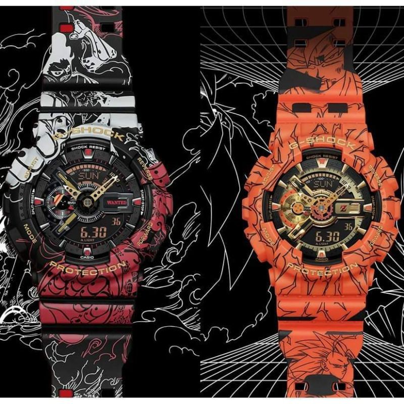 G shock clearance dragon ball watch