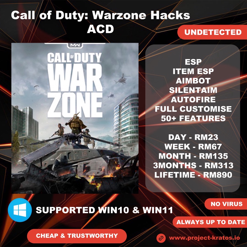 COD WARZONE II ACD Hack esp aimbot wallhack radar Undetected Call Of Duty Warzone Hack