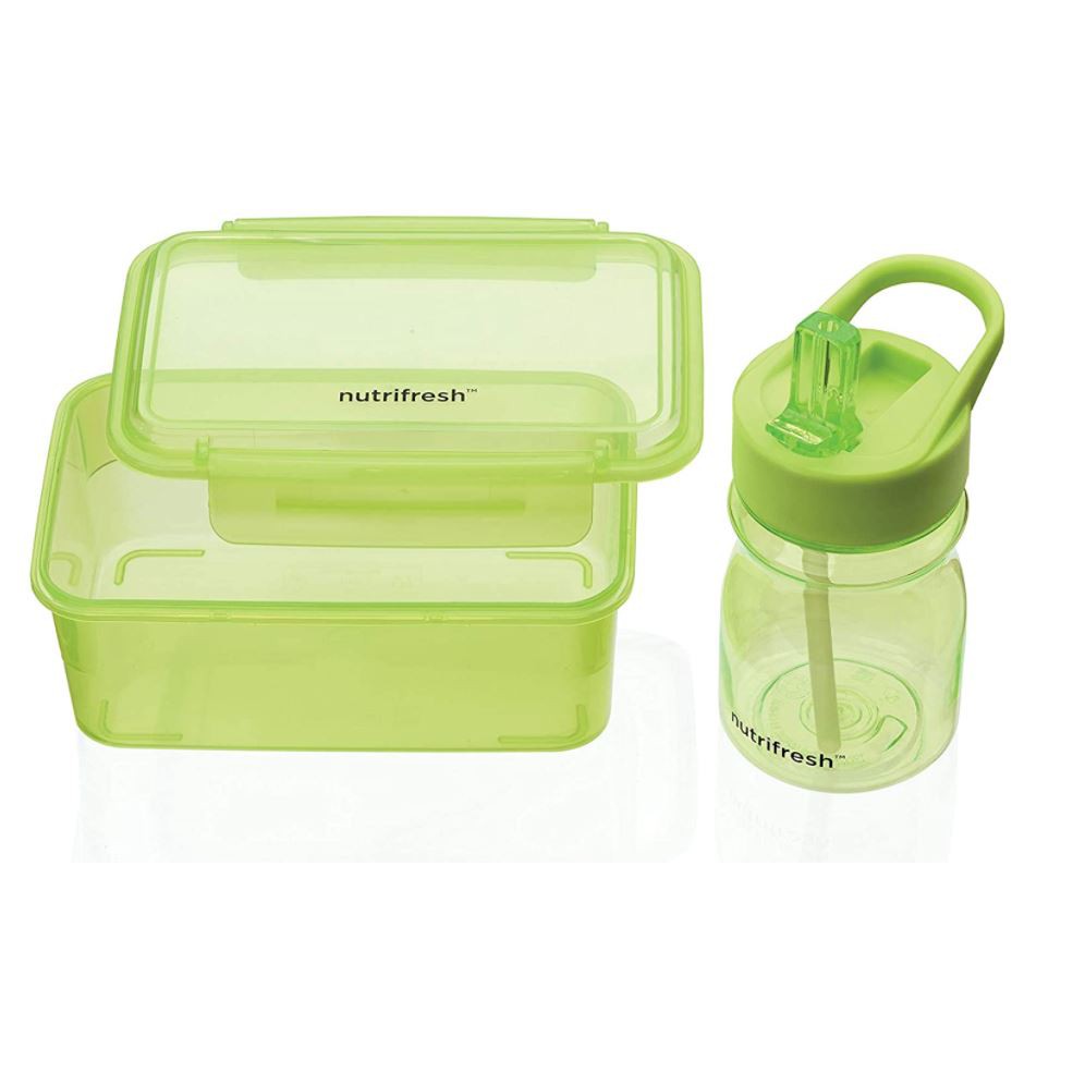 Lunchbox with Clip-on Lid and Matching Drinks Bottle | Shopee Malaysia