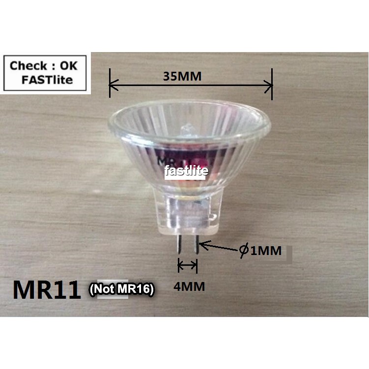 Osram 44892WFL 12v 35w 36dgr Decostar MR11 (Front Glass Dia 35mm) , NOT  MR16 (made in Germany)