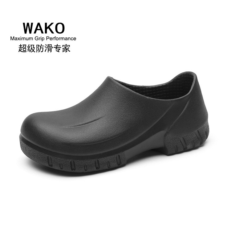 Men s Casual Slip on Kitchen Oil resistant Waterproof Chef Shoes Boots Kitchen shoes Safety anti skid shoes Work shoes Shopee Malaysia