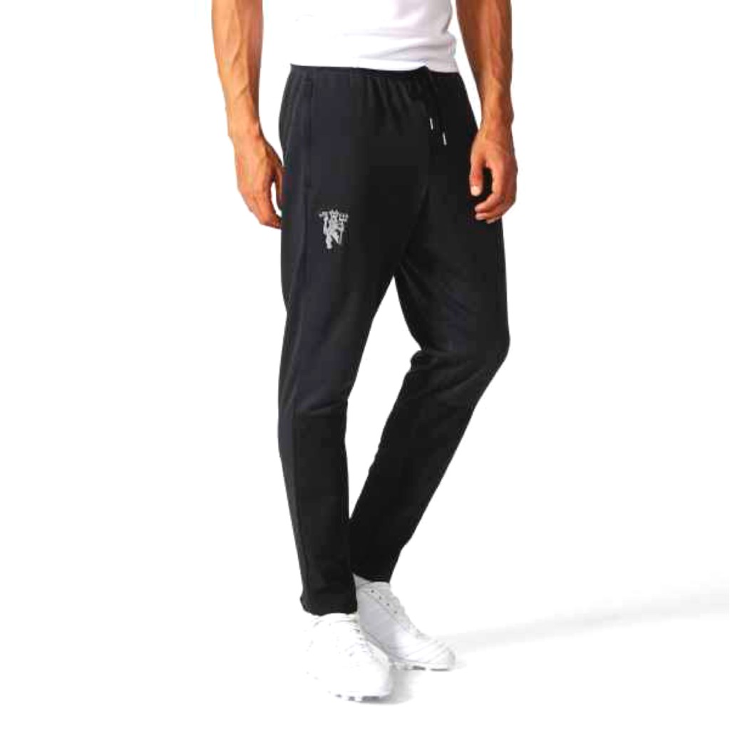 100% Original - Adidas Manchester United Mens Football Training Pants -  Black