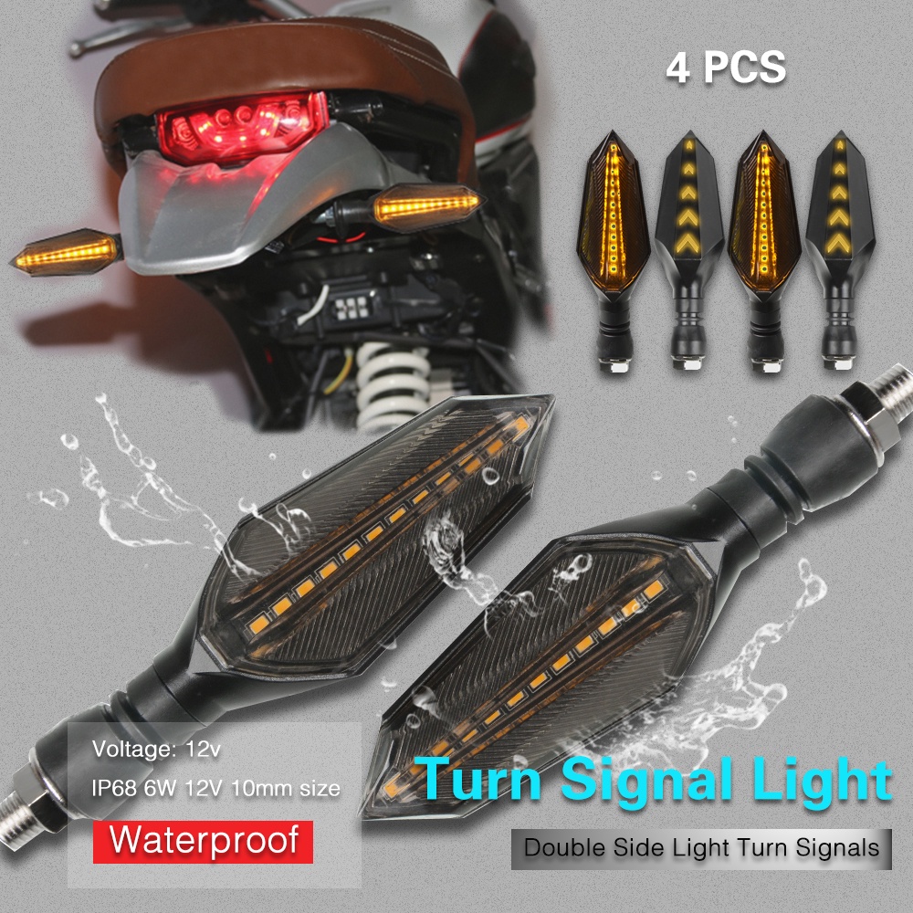 Whites Flasher LH Rear (Each) Honda CBR600 / 900 / 1100XX / VTR1000F ('97-'00) main image 1